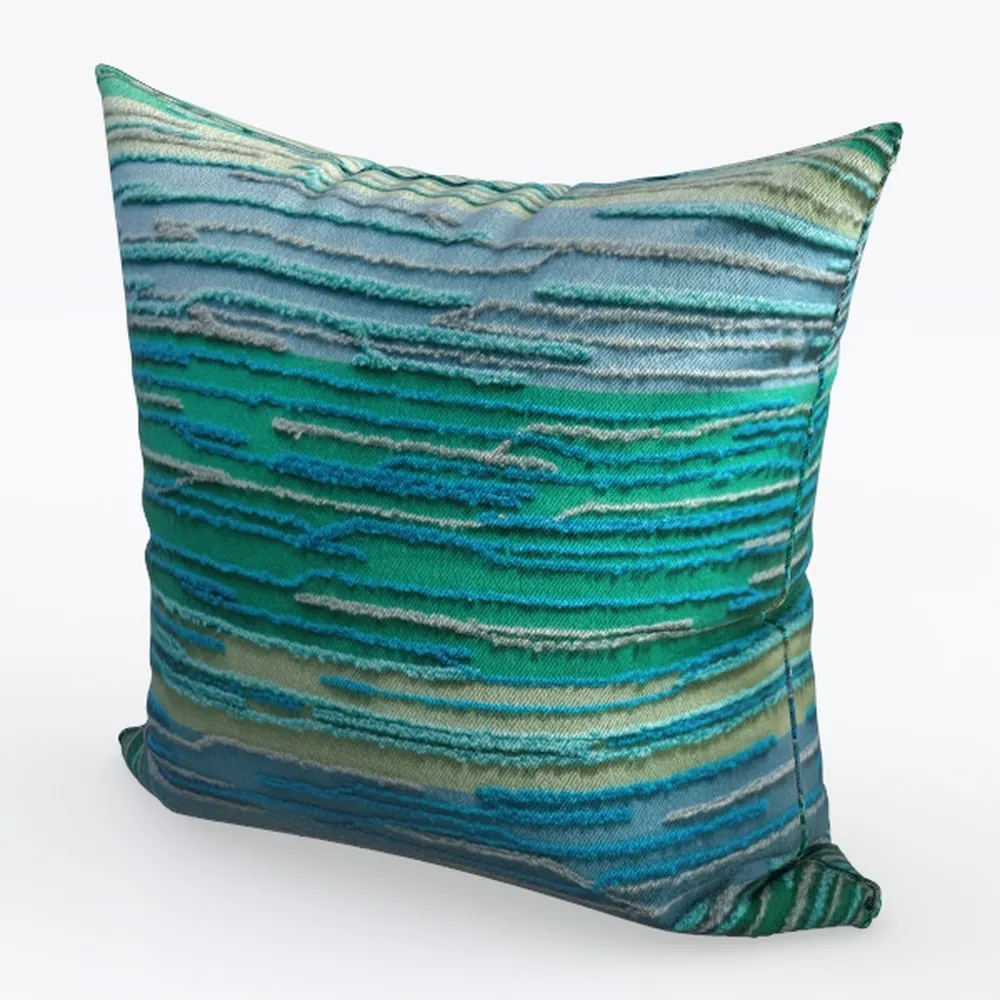 Teal Mandala Pillow Covers Throw Cushion Covers