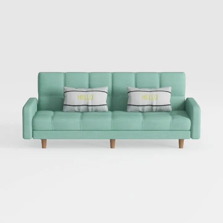 Best Choice Products Linen Modern Folding Futon