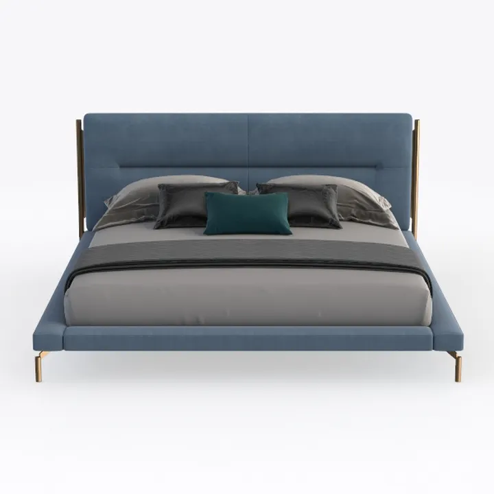 Meridian Furniture BrookeSkyBlu-K Brooke Collectio