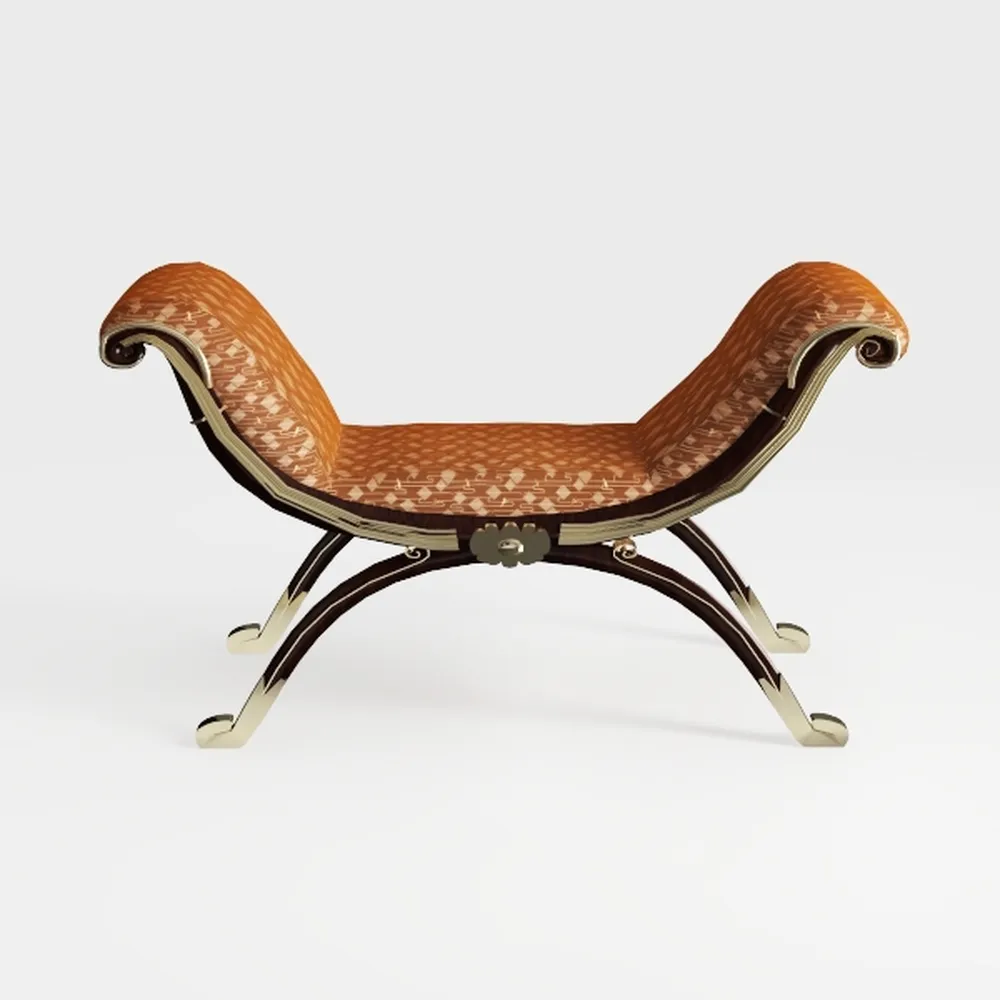 Parry Leather Butterfly Chair for Living Room