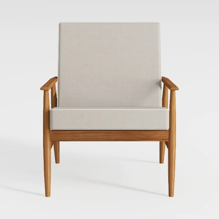 Accent Chair, Mid Century Modern Armchair with