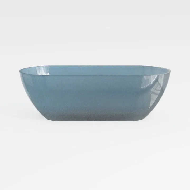 CASAINC 63" Freestanding Bathtub Transparent Resin