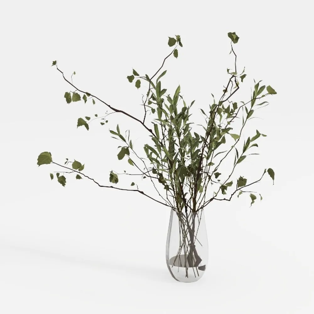 Sggvecsy 47.2’’ 4Pcs Artificial Ficus Branches