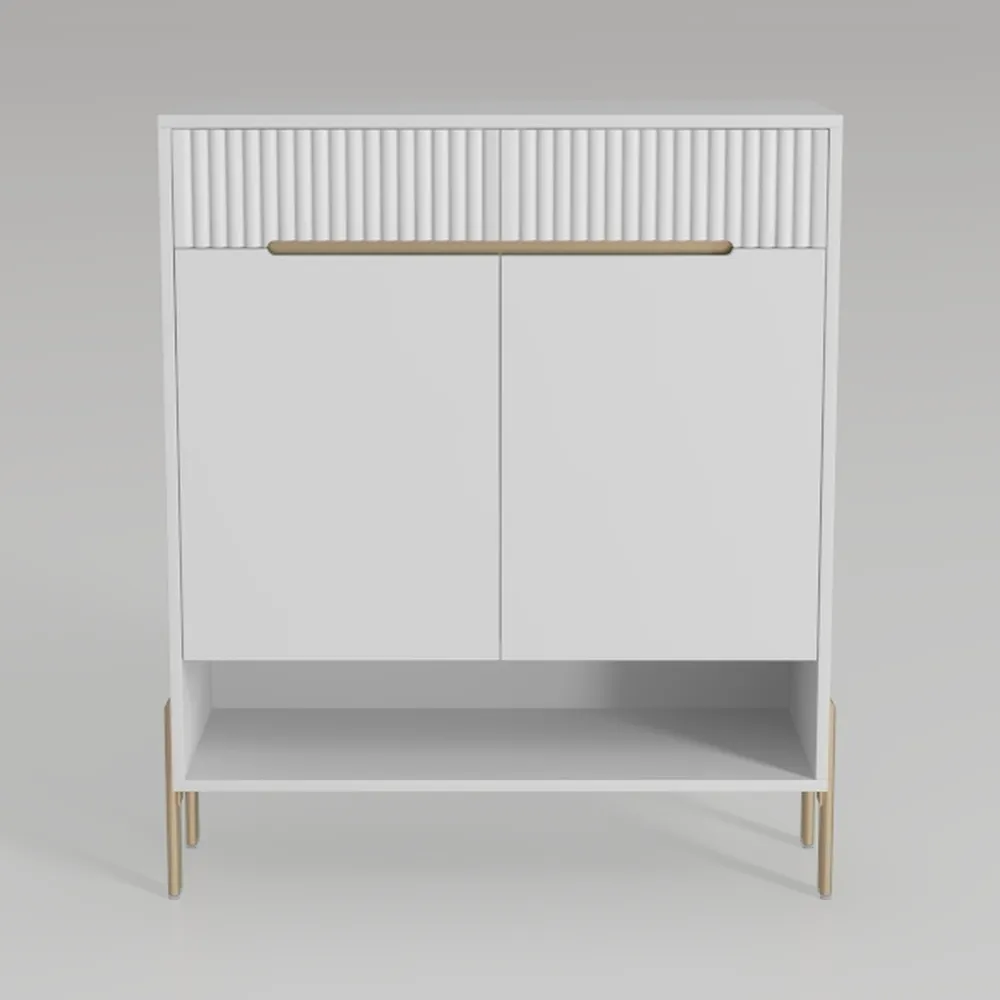 Shoe Cabinet with Drawer, Shoe Organizer with 3