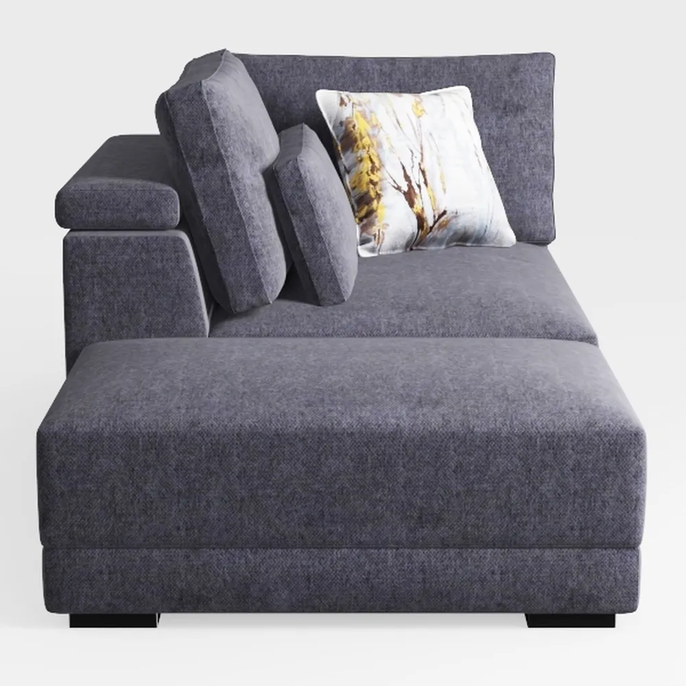 Eafurn Reversible Sleeper Sectional Sofabed Pull