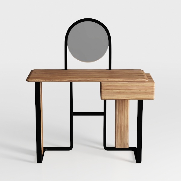 Casaottima L Shaped Computer Desk, 40 Inch Small