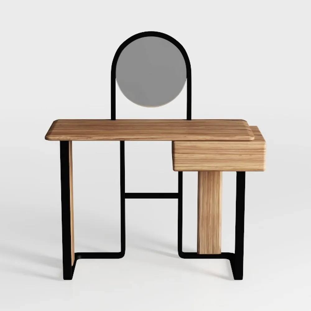 Casaottima L Shaped Computer Desk, 40 Inch Small