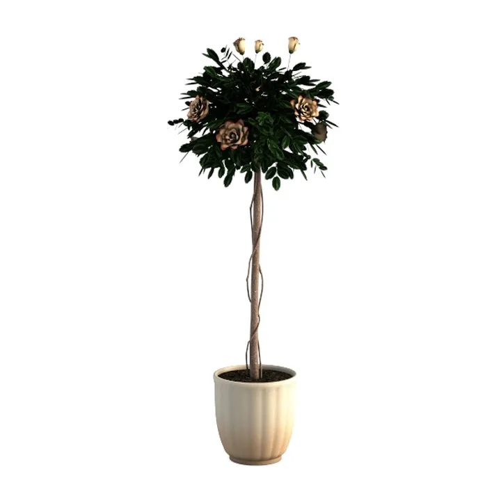 Ficus Tree Artificial Indoor, 8 Feet Tall Faux