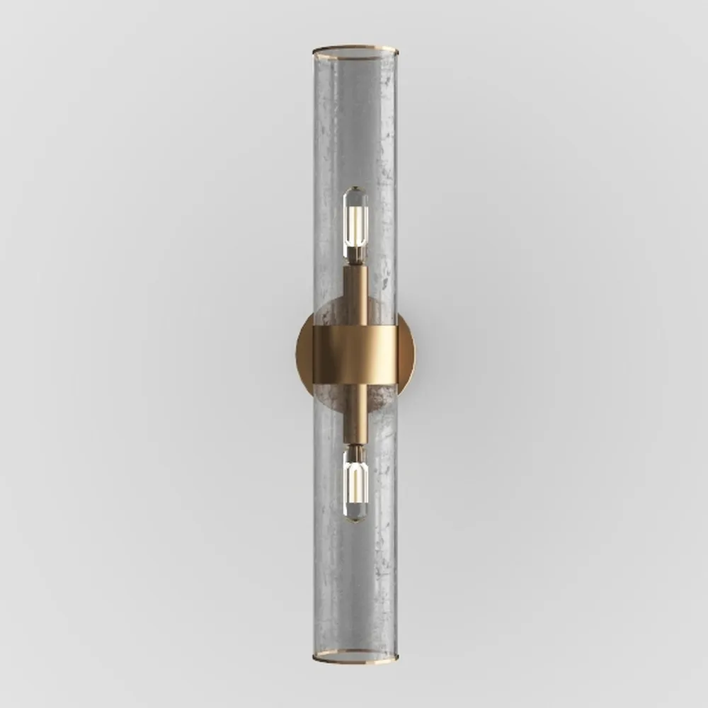 Gold Wall Sconce Light Fixture - Bathroom Sconce