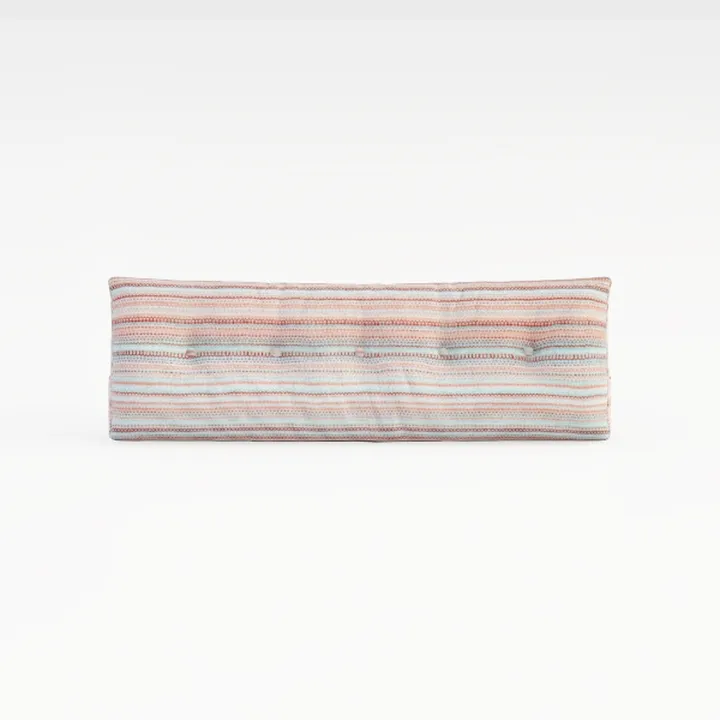 Bohemian Striped Fabric Long Lumbar Pillow 3D Model