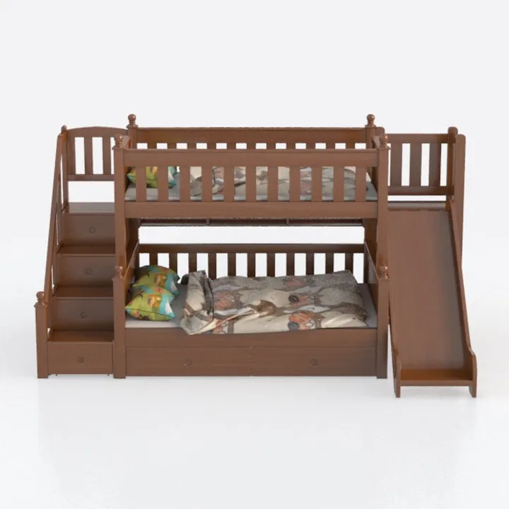 Furniture of America Eloise Twin Over Full Rubberw