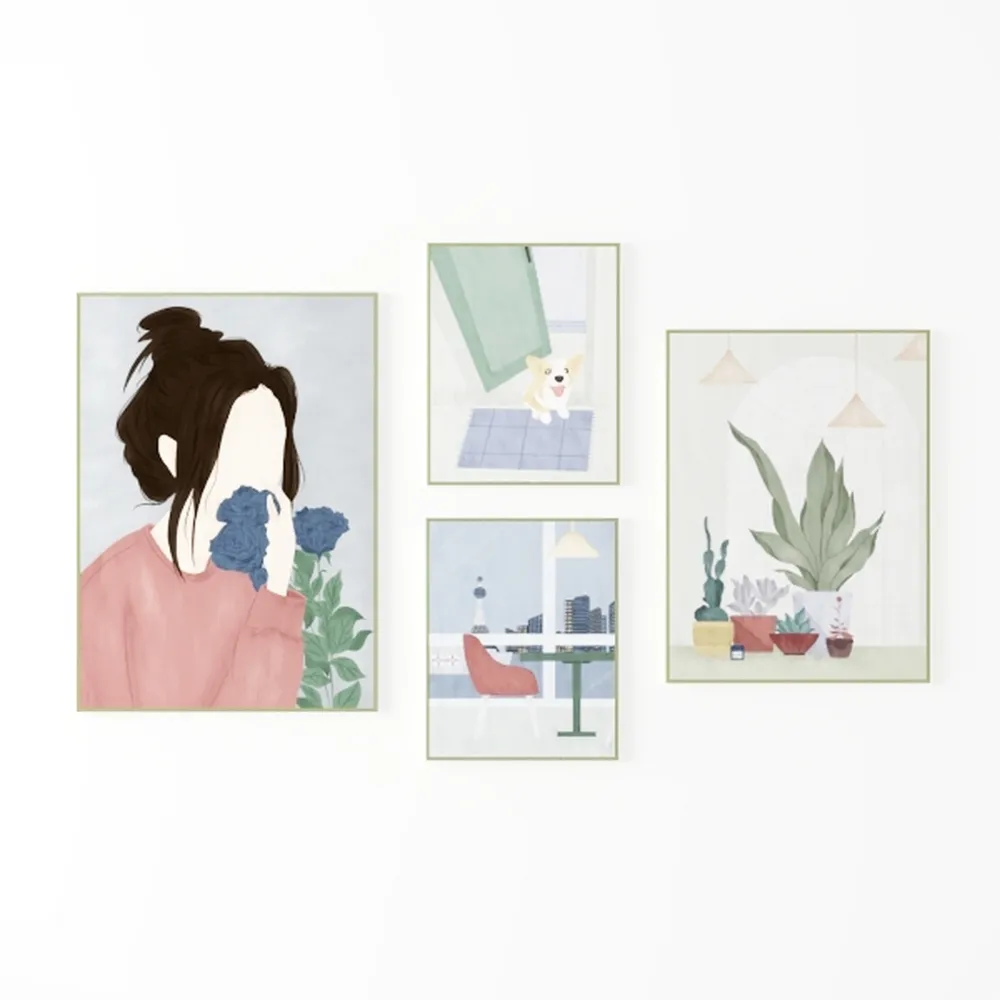 Wall Art for Living Room Sunset Canvas Prints