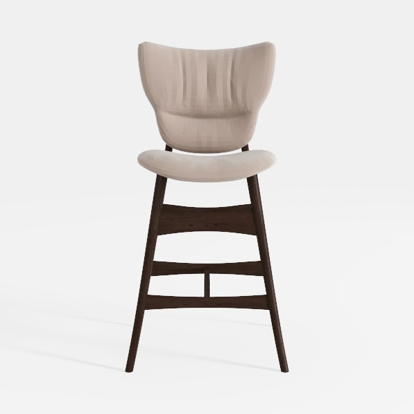 Homy Casa Mid-Century Modern Upholstered Vanity Ch