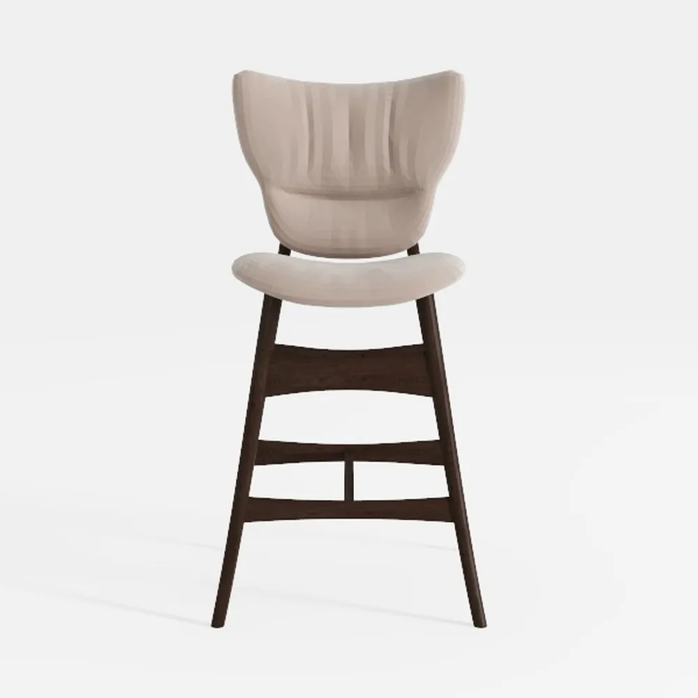 Homy Casa Mid-Century Modern Upholstered Vanity Ch