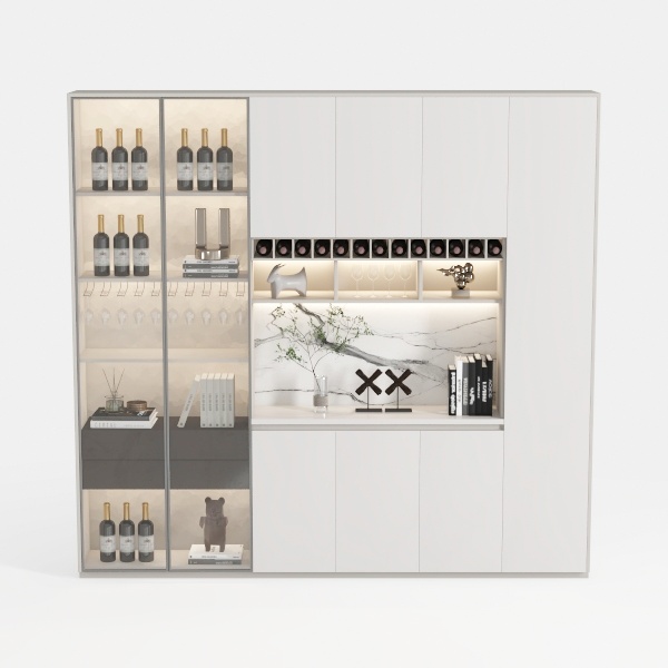 side cabinet-White Serenity