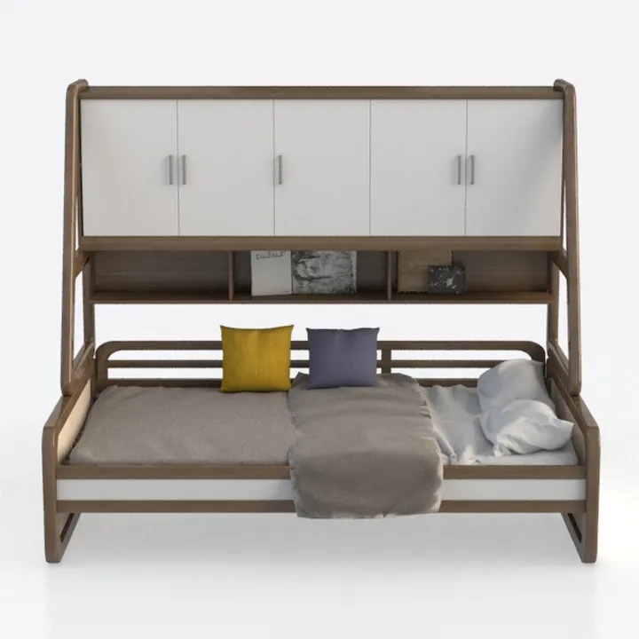 Guxeei Twin Size Daybed, Wooden Sofa Bed Frame wit