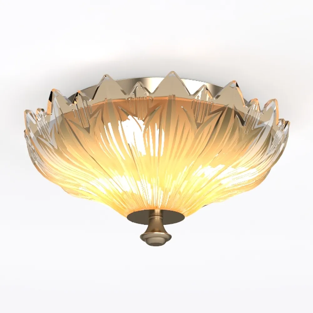 Boho Ceiling Fan with Light: 20 inch Low Profile