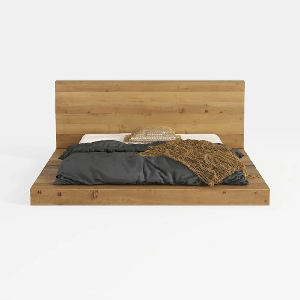 ZINUS Julia Wood Platform Bed Frame, Solid Wood Fo