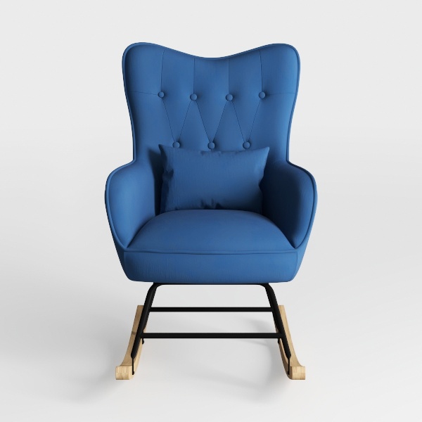 Office Chair Leather Home Desk 360° Rotating Offic