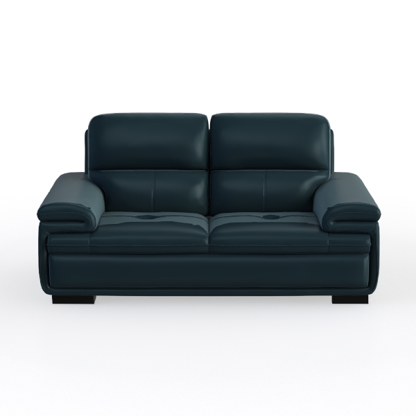 Hooker Furniture Classic Blue Leather Recliner Liv