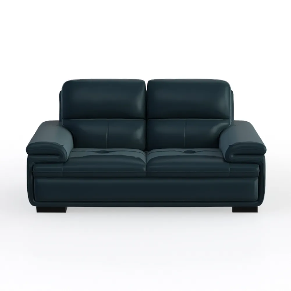 Hooker Furniture Classic Blue Leather Recliner Liv