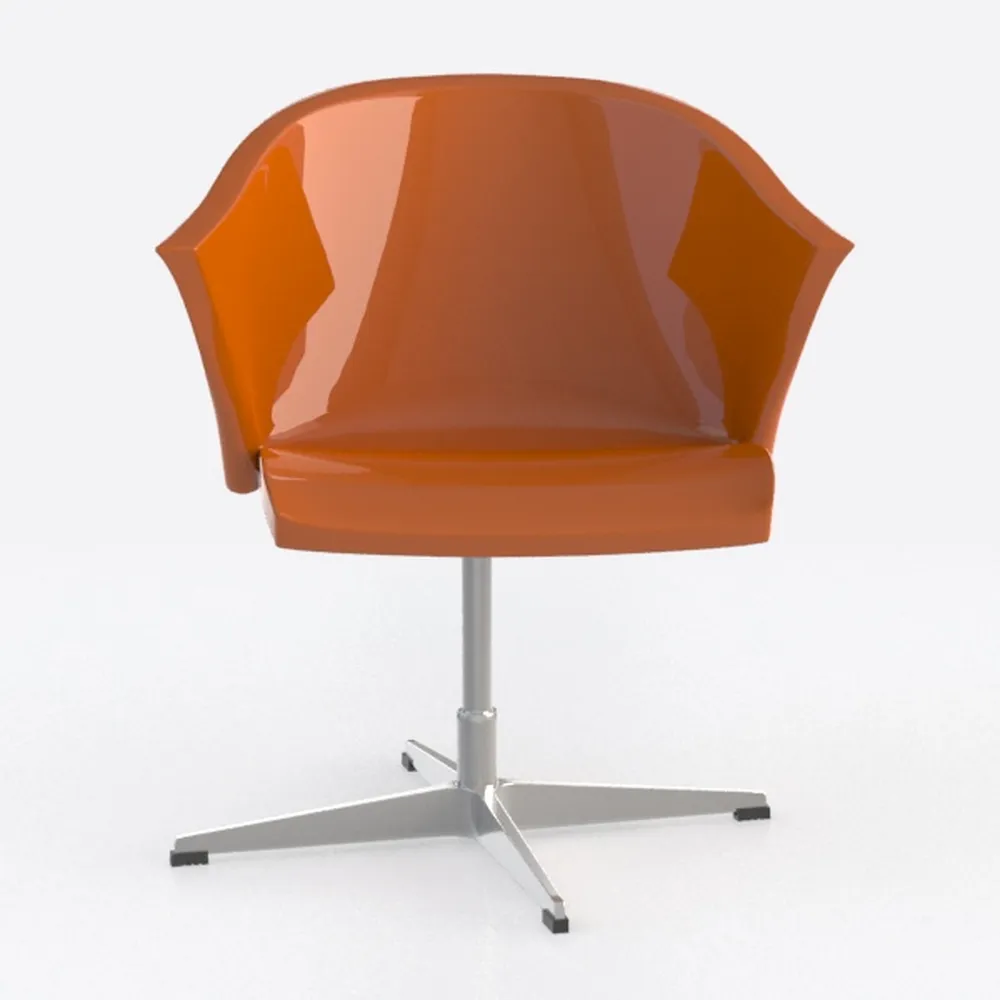 Ergonomic Leather Office Chair Adjustable Soft Sea