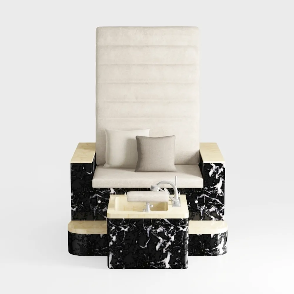 Ergonomic High Back Leather Office Chair - Adjusta