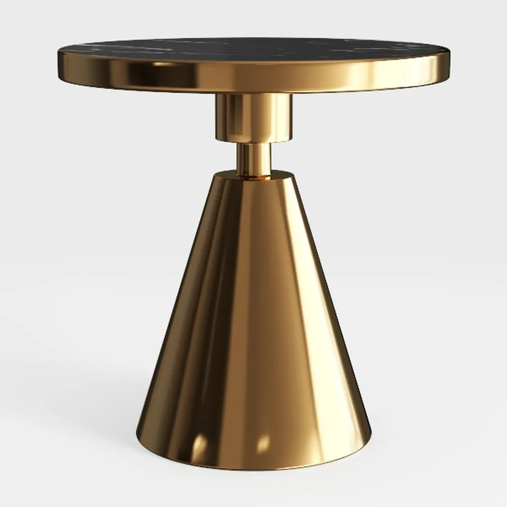 NIUYAO Pedestal Table French Mid-Century Style