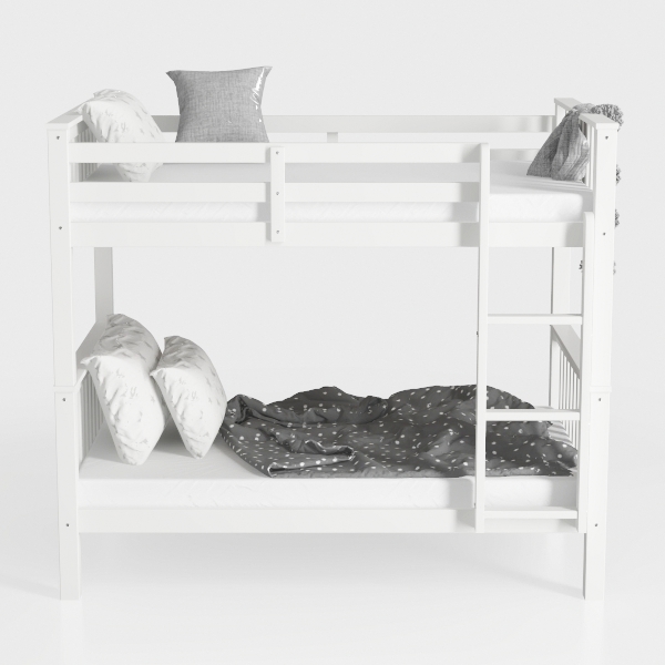 QUJEON Bunk Bed Twin Over Twin,Bunk Beds for Kids 