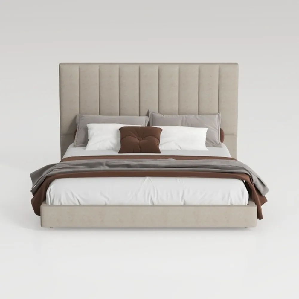 VELOCAVA California King Size Lift-Up Storage Bed