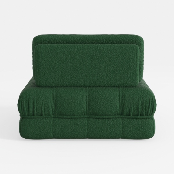 Slipcovered Sectional 2 Seater Sofa Couch with 