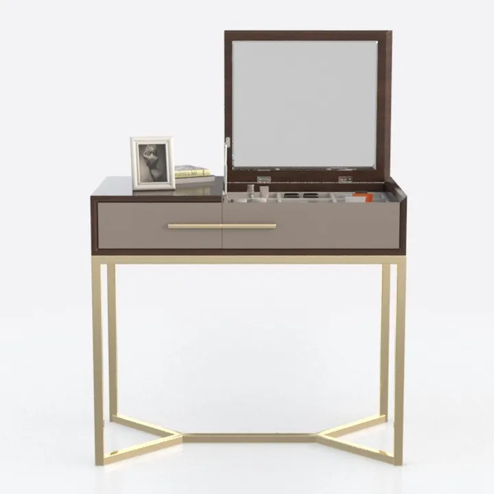 Generico Tavolino da Letto Moderno Multifunzionale - 145 cm x 45 cm Noce - Scrivania e Tavolo da Pranzo Indipendente salvaspazio per Giochi, Ufficio Domestico e Studio