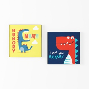 painting-Ultraman & Godzilla