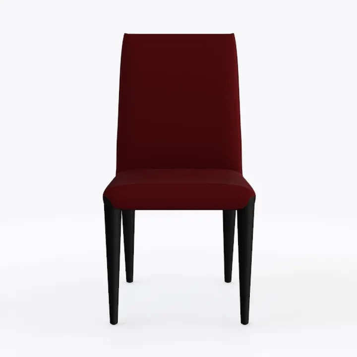 Pertica Dark Brown Wood Dining Chairs (Set of 2)