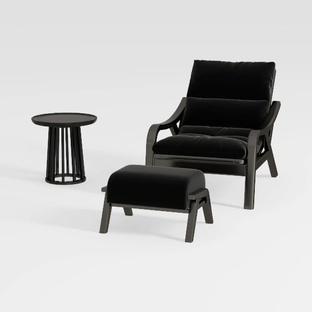 Eurotech Seating Nuvem Chair, Black