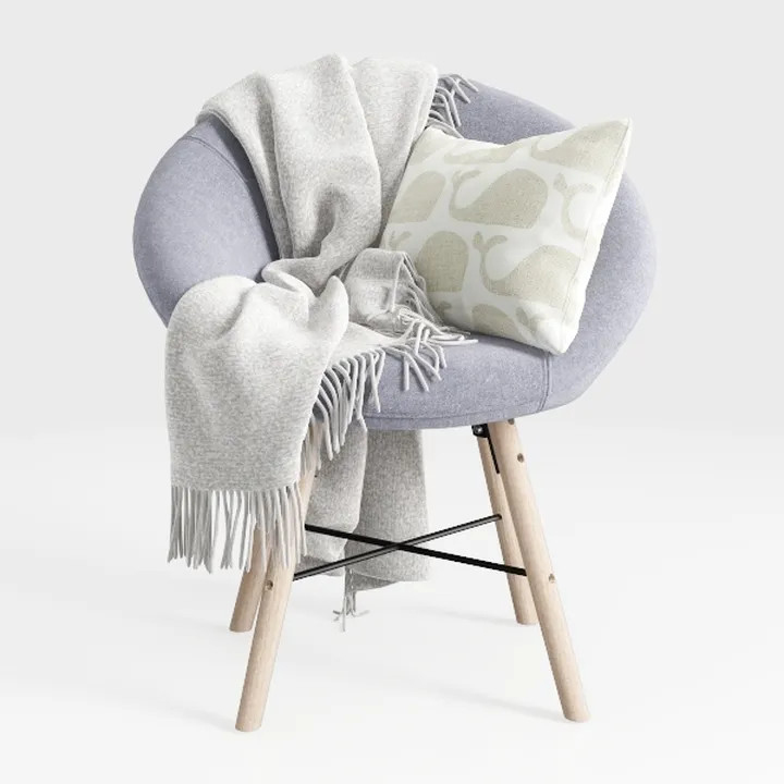 Urban Lifestyle Faux Fur Saucer Chair