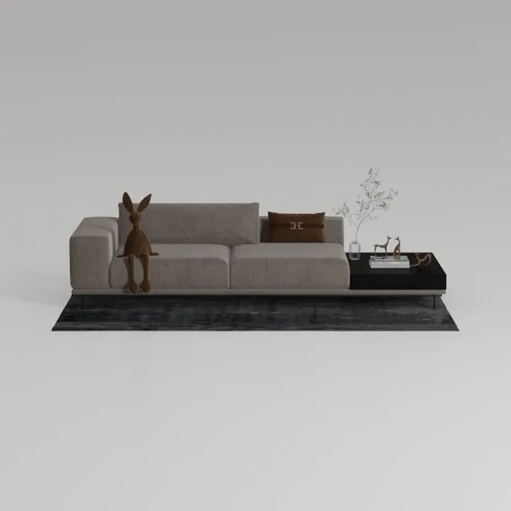 Rattan Patio Furniture Set Wicker Sofa Cushioned C