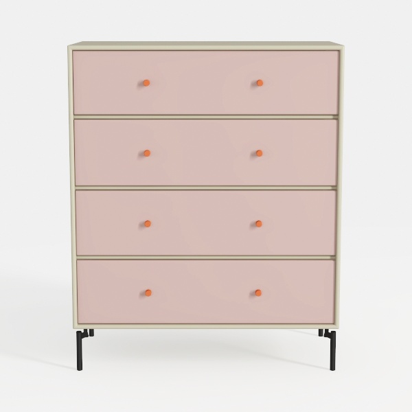 DWVO Dresser with 9 Drawers, Fabric Storage