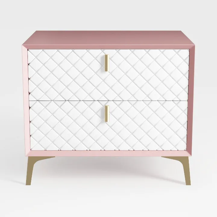 WLIVE 55" W Dresser for Bedroom with 15 Fabric