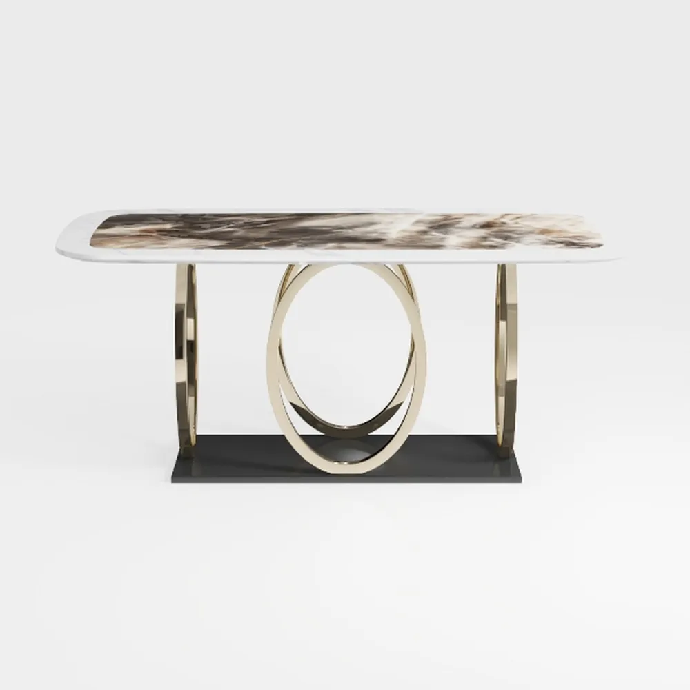 TAPIVA Desk Computer Desks Office Desk Marble Tabl