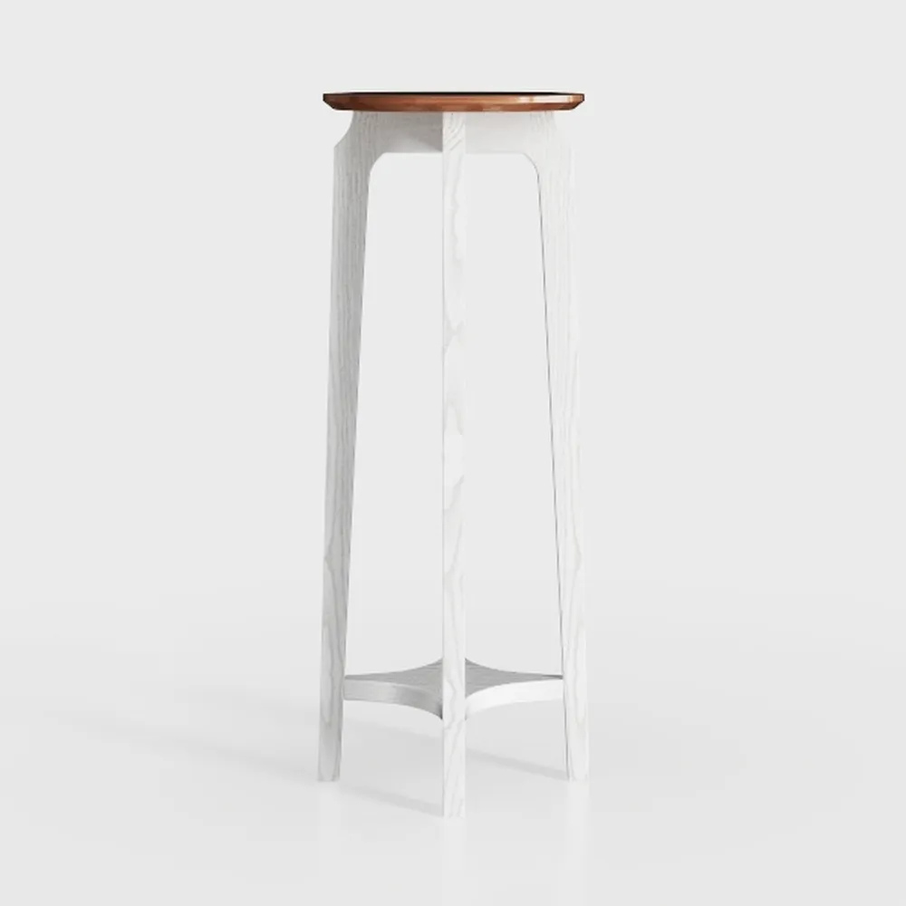 Kate and Laurel Aguilar Glam Drink Table, 8" x 8" 