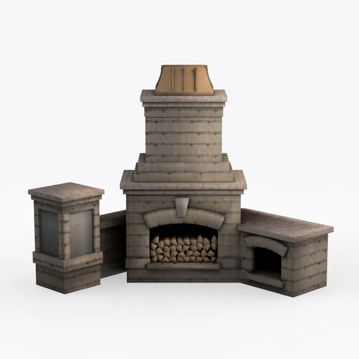 Belgard-Fireplace