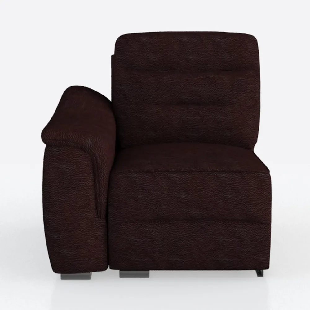 Sagebrook Home Brown Fabric Accent Chair Modern Up