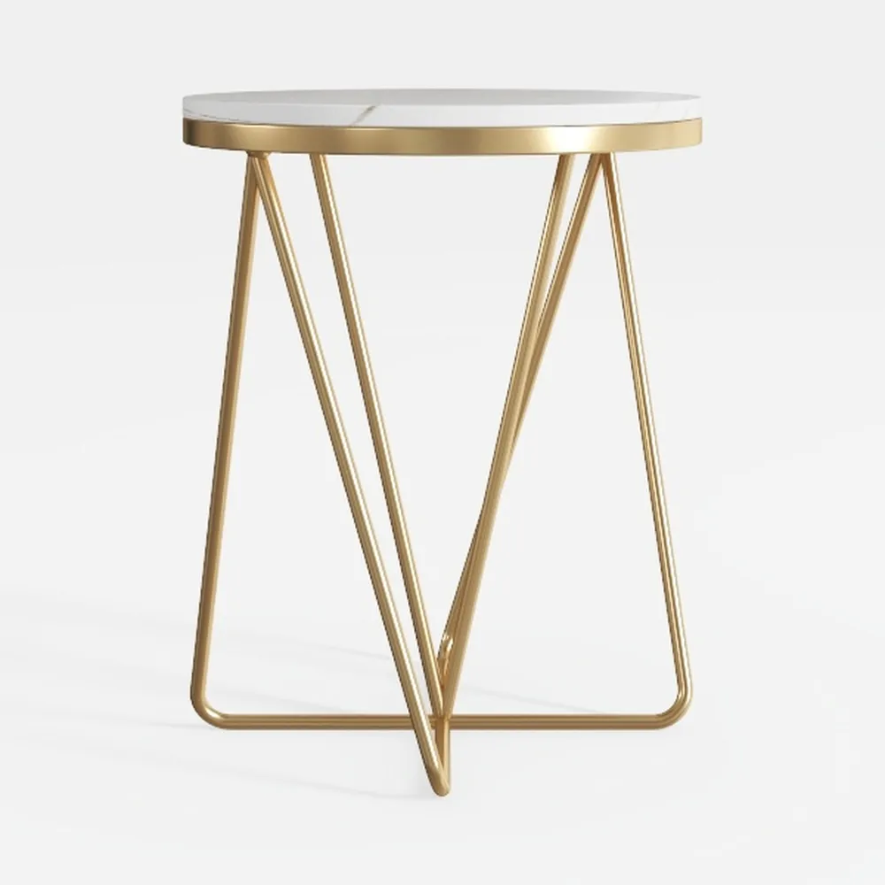 DUHOME Velvet Ottoman, Makeup Vanity Stool, Contem