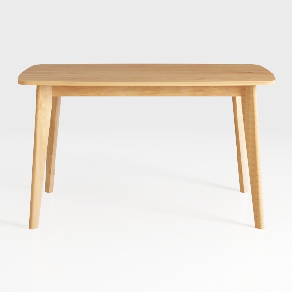 Hymus 100% Solid Oak Wood Desk - Small Writing Des