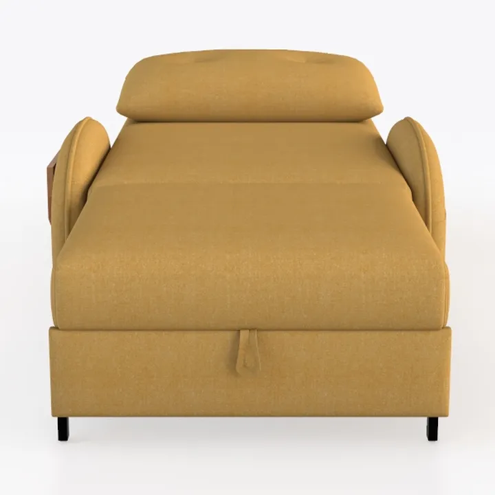 Artdeco Home 40" W Convertible Futon Chair with Ma