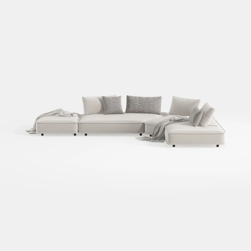 Sectional Sofa Couch,144'' Wide Reversible