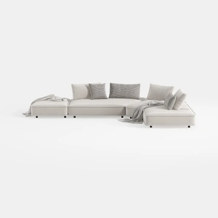 Sectional Sofa Couch,144'' Wide Reversible