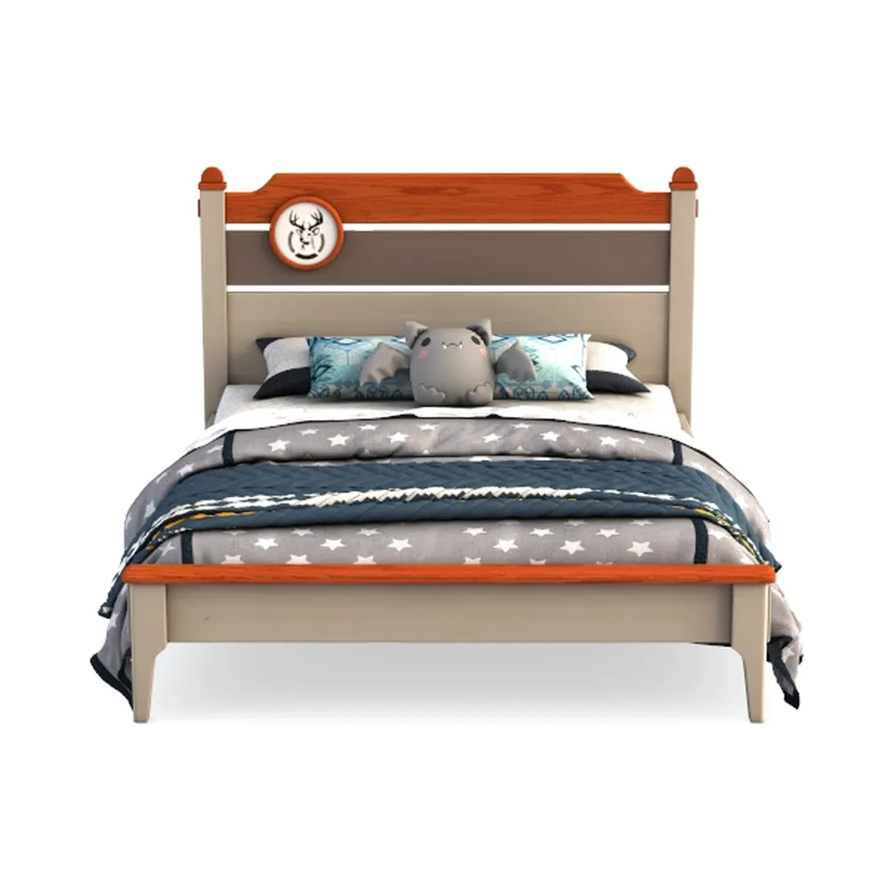 Diahomy Telaio letto con rete a doghe, rete singola, telaio in metallo e legno, per adulti, bambini, ragazzi, facile da montare, 90 x 200 cm, marrone