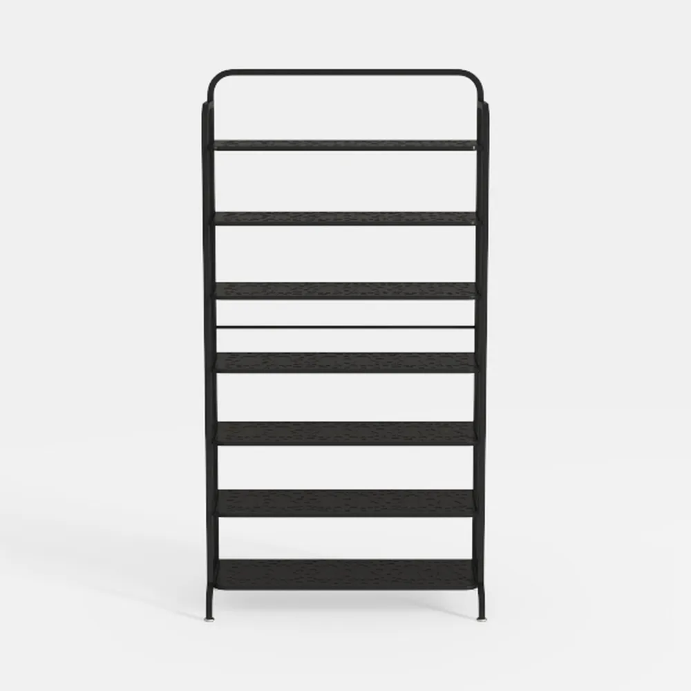 5 Tier Bamboo Shoe Rack Storage Organizer for